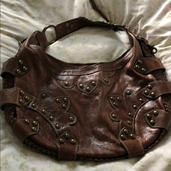 genuine leather hobo handbags